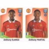 Offer Online Anthony Elanga - Anthony Martial Manchester United Panini Fifa 365 The Golden World Of Football