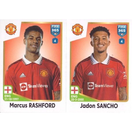 Marcus Rashford - Jadon Sancho Manchester United 115