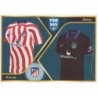 Sale Sticker of Jersey Atlético Madrid Panini Fifa 365 Stickers 2023