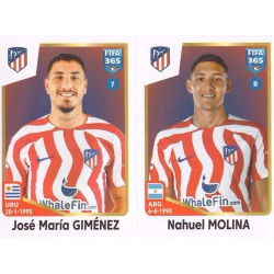 José María Giménez - Nahuel Molina Atlético Madrid 136