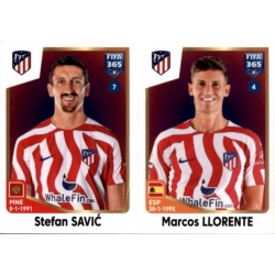 Stefan Savić - Marcos Llorente Atlético Madrid 138