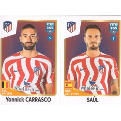 Yannick Carrasco - Saúl Atlético Madrid 143