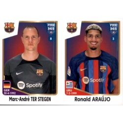 Marc-André ter Stegen - Ronald Araújo Barcelona 150