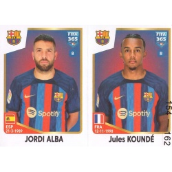 Jordi Alba - Jules Koundé Barcelona 154