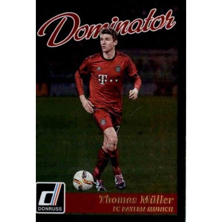 Thomas Muller Dominator 24 Donruss Soccer 2016-17