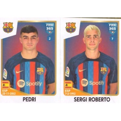 Pedri - Sergi Roberto Barcelona 159