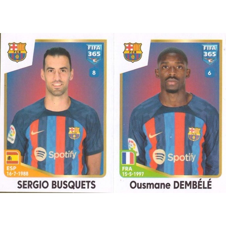 Sergio Busquets - Ousmane Dembélé Barcelona 160