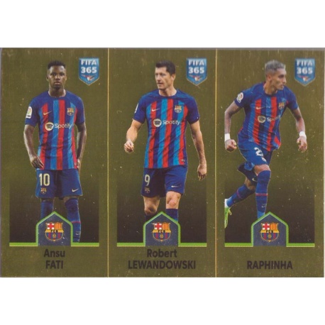 Ansu Fati - Robert Lewandowski - Raphinha Barcelona 161