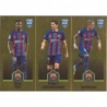 Offer Online Ansu Fati - Robert Lewandowski - Raphinha Barcelona Panini Fifa 365 Stickers 2023