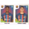 Sale Sticker of Ansu Fati - Ferran Torres Barcelona Panini Fifa 365 Stickers 2023