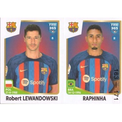Robert Lewandowski - Raphinha Barcelona 163