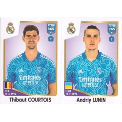 Thibaut Courtois - Andriy Lunin Real Madrid 166