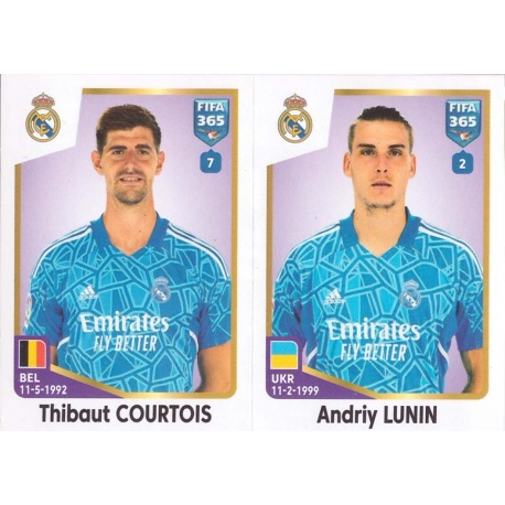 Thibaut Courtois - Andriy Lunin Real Madrid 166