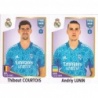 Buy Sticker Thibaut Courtois - Andriy Lunin Real Madrid Panini Fifa 365 Stickers 2023