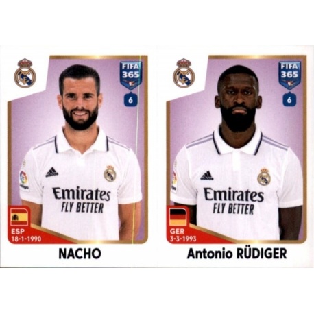Nacho - Antonio Rüdiger Real Madrid 170
