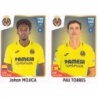 Sale Sticker of Johan Mojica - Pau Torres Villarreal Panini Fifa 365 Stickers 2023