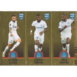 Jonathan Clauss - Chancel Mbemba - Nuno Tavares Olympique Marsella 199