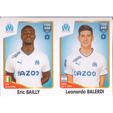 Eric Bailly - Leonardo Balerdi Olympique Marsella 200