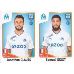 Jonathan Clauss - Samuel Gigot Olympique Marsella 201