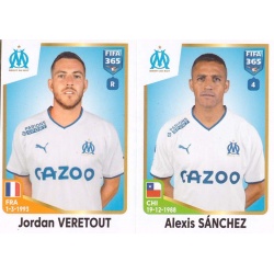 Jordan Veretout - Alexis Sánchez Olympique Marsella 210