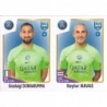 Sale Cards Gianluigi Donnarumma - Keylor Navas PSG Panini Fifa 365 The Golden World Of Football