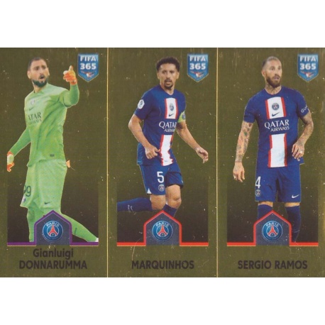 Gianluigi Donnarumma - Marquinhos - Sergio Ramos PSG 215