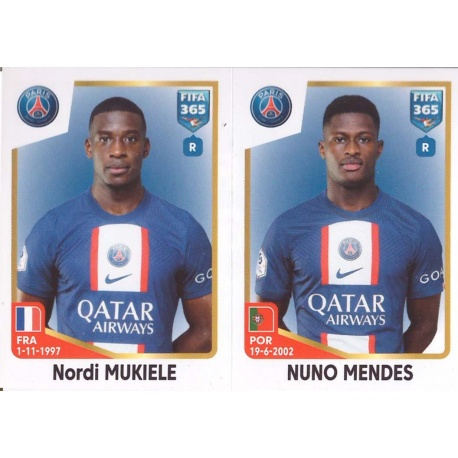 Nordi Mukiele - Nuno Mendes PSG 218