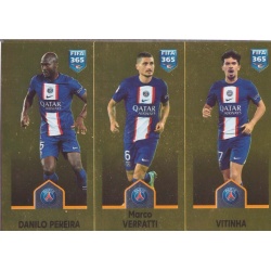 Danilo Pereira - Marco Verratti - Vitinha PSG 219
