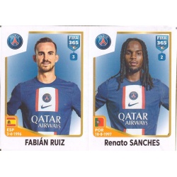 Fabián Ruiz - Renato Sanches PSG 222