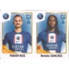 Sale Sticker of Fabián Ruiz - Renato Sanches PSG Panini Fifa 365 The Golden World Of Football