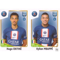 Hugo Ekitiké - Kylian Mbappé PSG 226