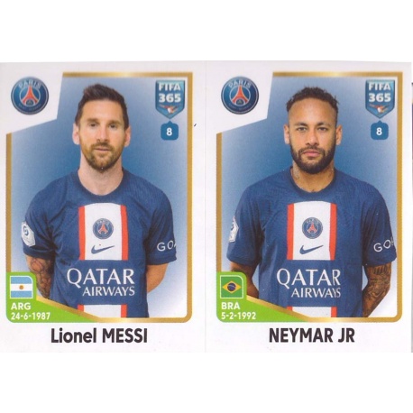 Autocollant Lionel Messi Versions PSG & Barcelone disponibles