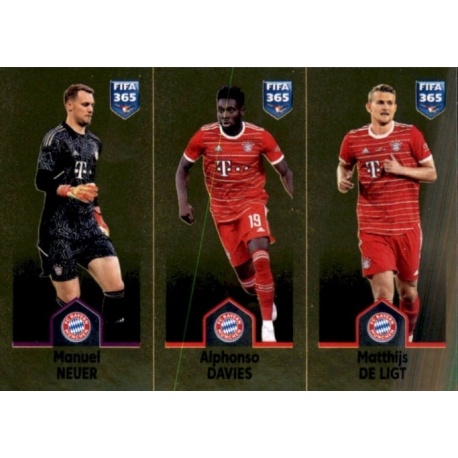 Manuel Neuer - Alphonso Davies - Matthijs de Ligt Bayern Munich 231