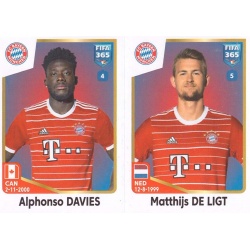 Alphonso Davies - Matthijs de Ligt Bayern Munich 232
