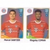 Sale Sticker of Marcel Sabitzer - Kingsley Coman Bayern Munich Panini Fifa 365 Stickers 2023