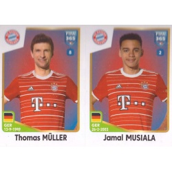Thomas Müller - Jamal Musiala Bayern Munich 242