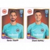 Buy Sticker Kevin Trapp - Diant Ramaj Eintracht Frankfurt Panini Fifa 365 The Golden World Of Football