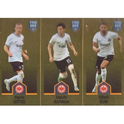 Mario Götze - Daichi Kamada - Djibril Sow Eintracht Frankfurt 251