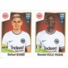 Sale Sticker of Rafael Borré - Randal Kolo Muani Eintracht Frankfurt Panini Fifa 365 The Golden World Of Football 2023