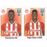 Sale Sticker of Ousseynou Ba - Pape Abou Cissé Olympiacos Panini Fifa 365 Stickers 2023