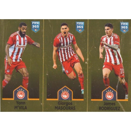 Yann M’Vila - Giorgos Masouras - James Rodríguez Olympiacos 267