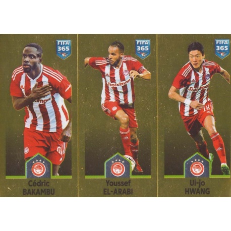 Cédric Bakambu - Youssef El-Arabi - Ui-jo Hwang Olympiacos 273