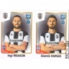 Sale Sticker of Ingi Ingason - Giannis Kargas PAOK Panini Fifa 365 Stickers 2023
