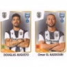 Sale Sticker of Douglas Augusto - Omar El Kaddouri PAOK Panini Fifa 365 Stickers 2023