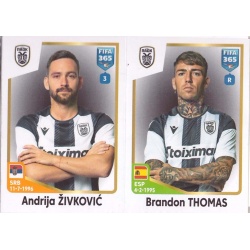 Andrija Živković - Brandon Thomas PAOK 290