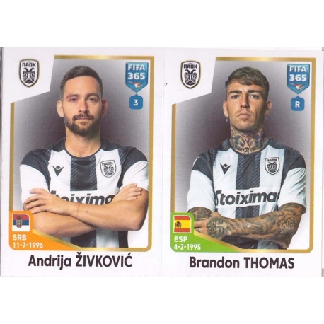 Andrija Živković - Brandon Thomas PAOK 290
