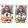Sale Sticker of Andrija Živković - Brandon Thomas PAOK Panini Fifa 365 Stickers 2023
