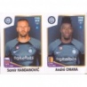 Sale Sticker of Samir Handanović - André Onana Inter Milán Panini Fifa 365 Stickers 2023