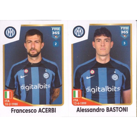 Francesco Acerbi - Alessandro Bastoni Inter Milán 296