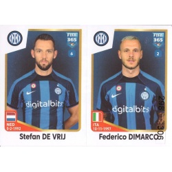 Stefan de Vrij - Federico Dimarco Inter Milán 298